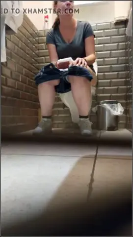 Pussy hidden Spy toilet